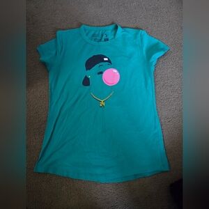 Teal Graphic Men's T-Shirt